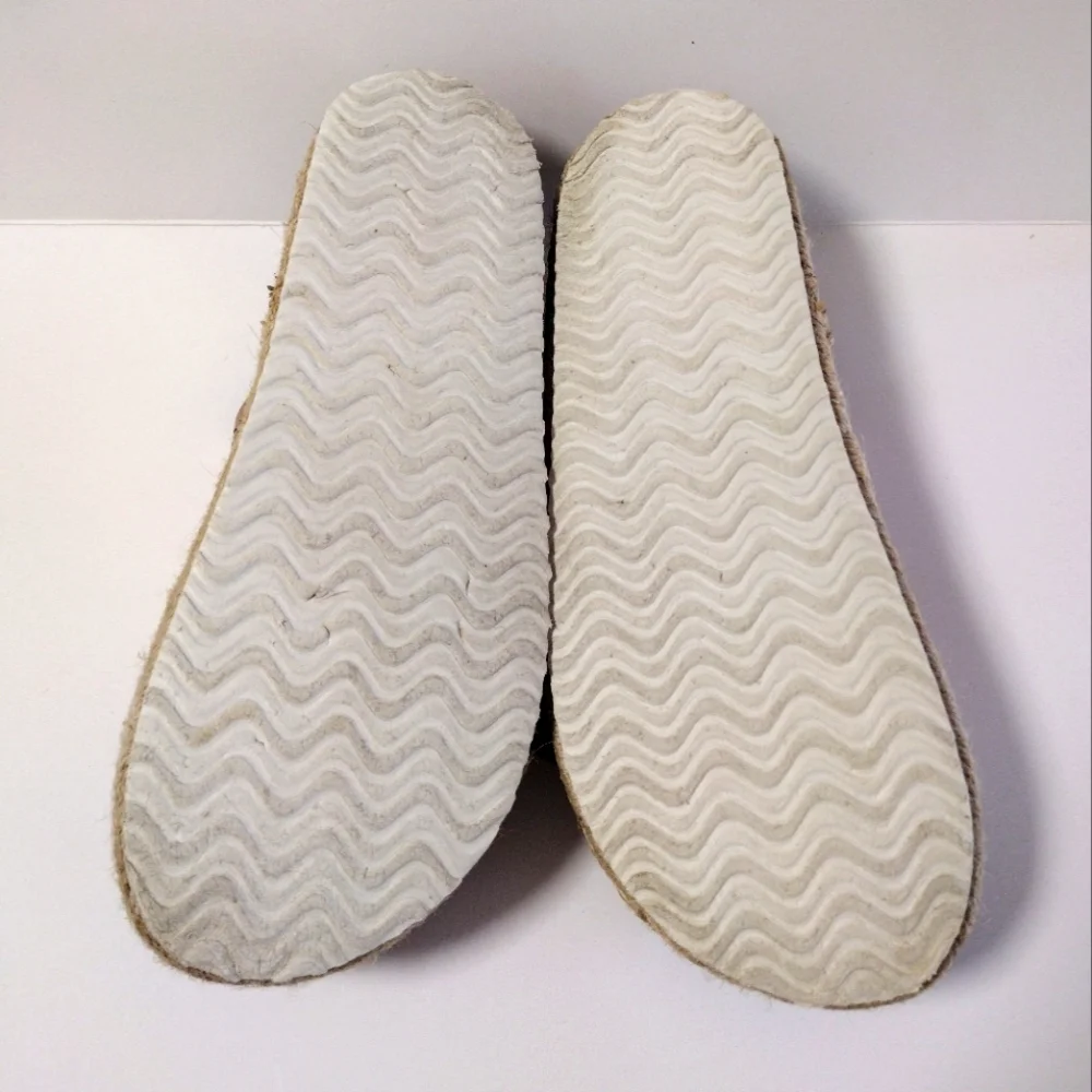 Pierre Dumas Double Strap Adjustable Platform Espadrilles Slide Sandals Size 10